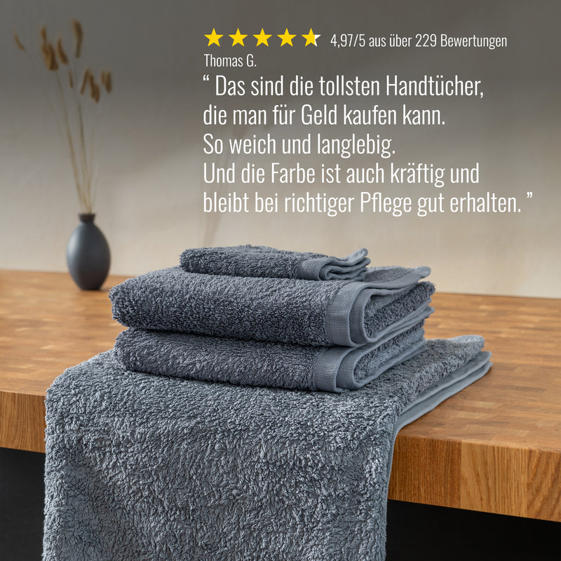 2er Set Saunahandtücher Cashmere 80x200 cm